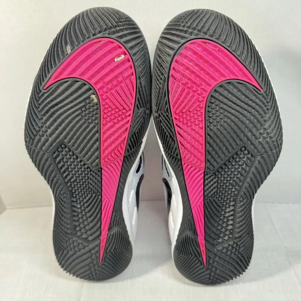 Nike Air Zoom Vapor X Roger Federer Tennis Shoes Mens 9 AA8030-401 Laser Fuchsia